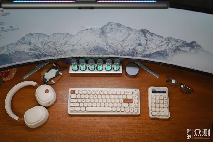 高颜值办公键盘，达尔优小方糖机械键盘Z68_新浪众测