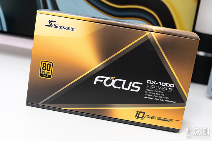 海韵FOCUS GX-1000 (ATX3.0) 开箱_新浪众测