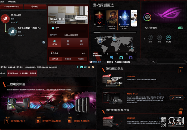 疾速如风：华硕TUF小旋风Pro全千兆电竞路由器_新浪众测