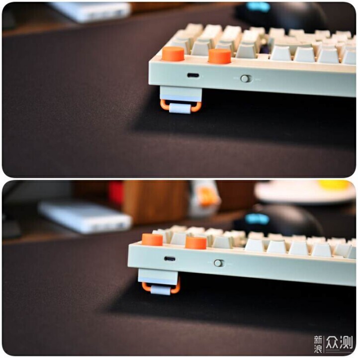 打造书房2㎡：Lofree洛斐小方98三模机械键盘