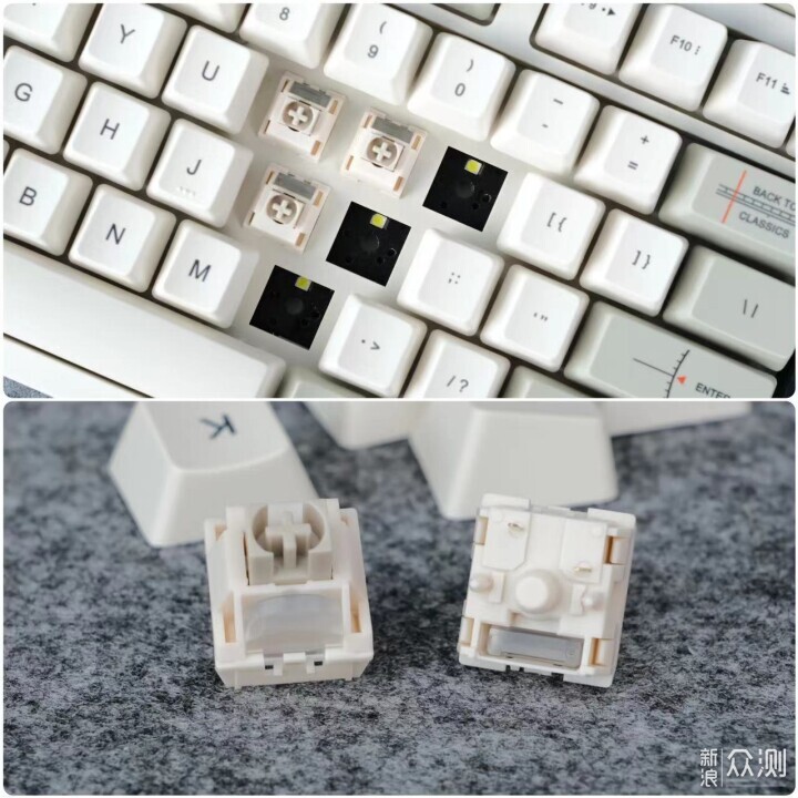 复古洛斐小方98三模机械键盘，带你回到80年代