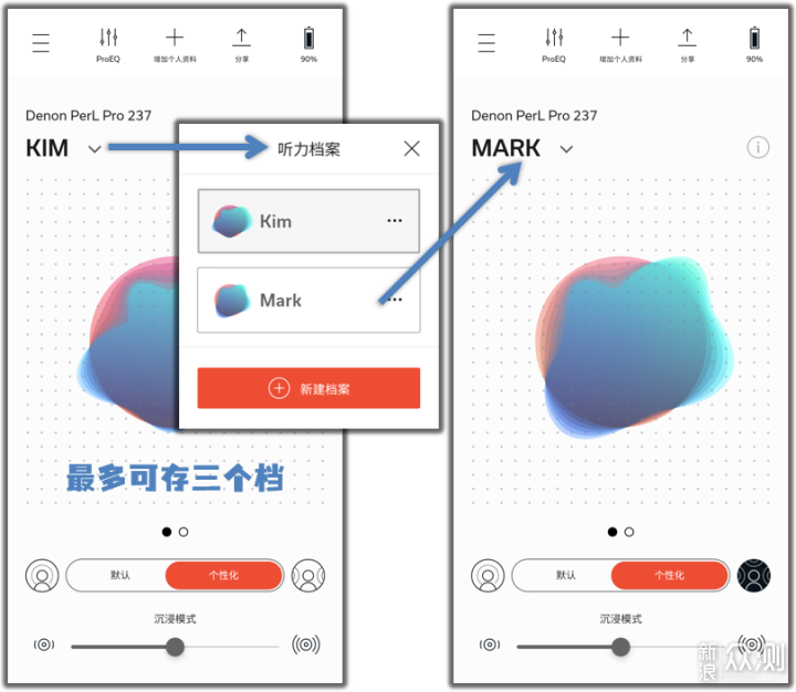 天龙Denon PerL Pro：私人定制的蓝牙耳机？_新浪众测