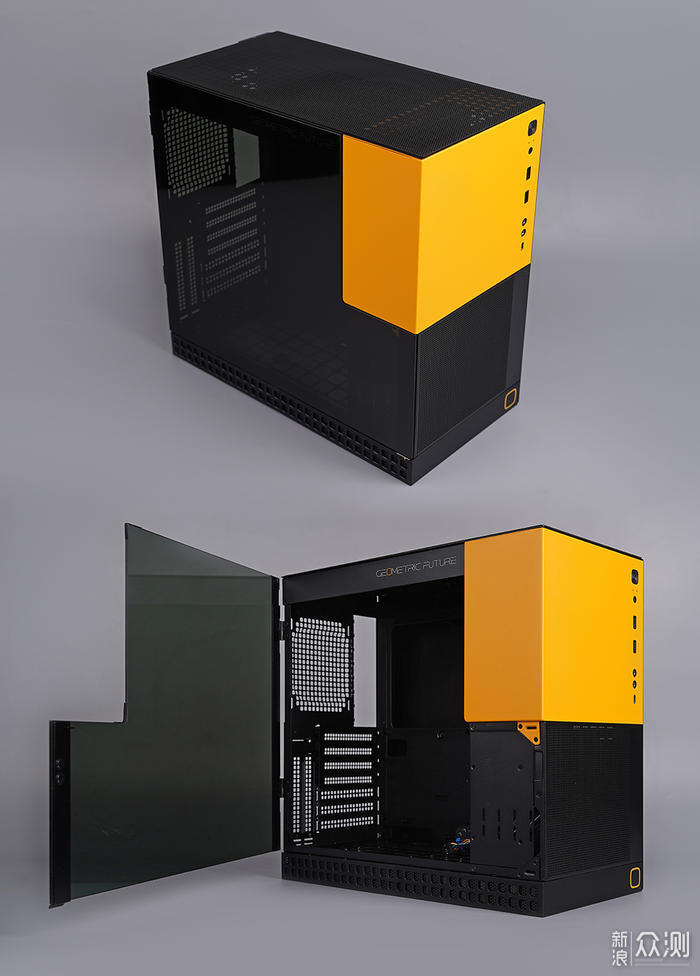 几何未来 MODEL4 无光设计办公主机搭建_新浪众测