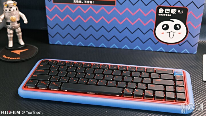 青春和多巴胺的颜色——杜伽S230机械键盘_新浪众测