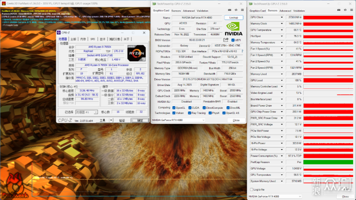 AMD R9-7950X+华擎X670E+4080+DDR5内存装机_新浪众测