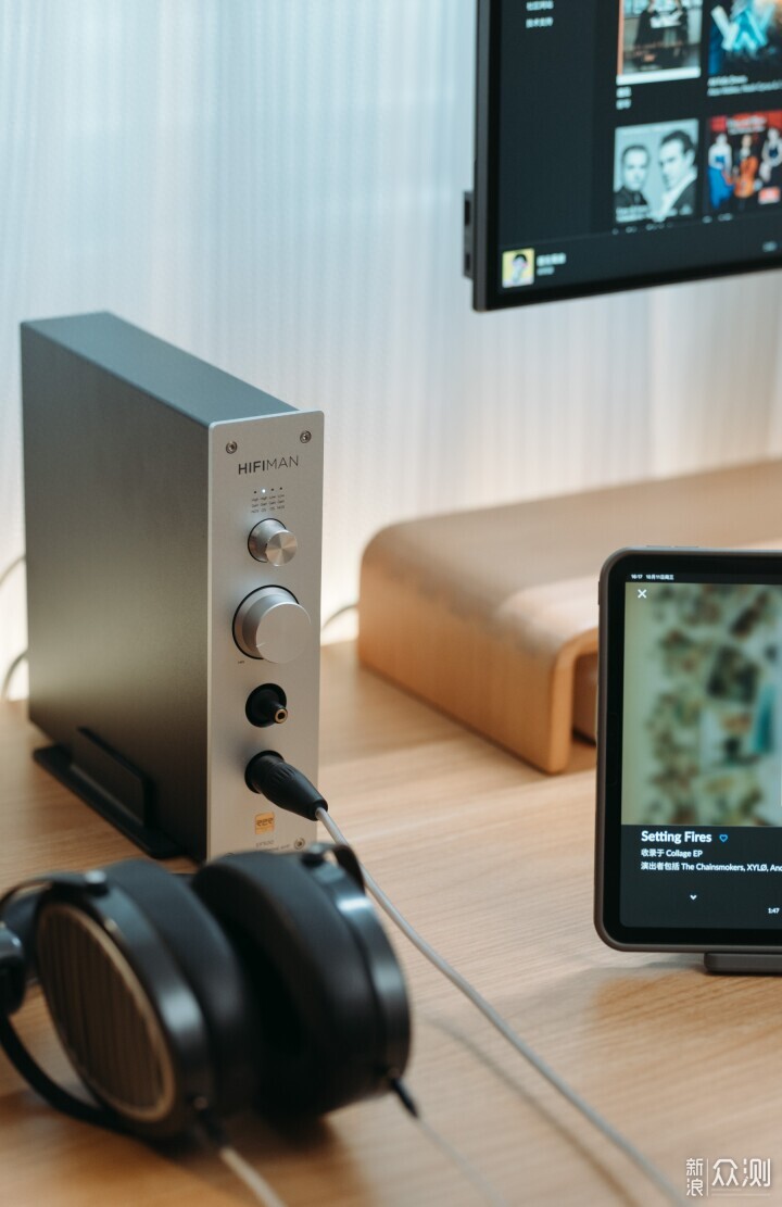 HIFIMAN EF500—拥抱流媒体，桌面HiFi新轻奢_新浪众测