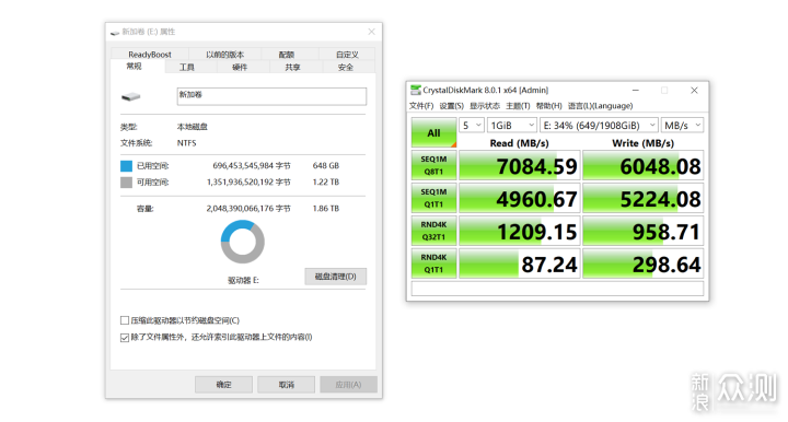 速度稳定7.2GB/s，惠普HP FX700 2TB固态硬盘_新浪众测