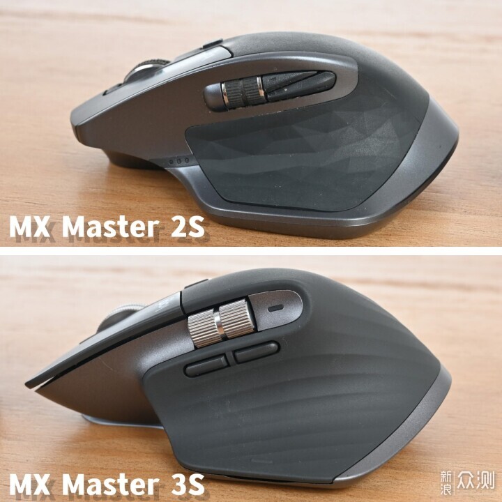 买个罗技MX Master 3S鼠标,相比2S有哪些不同?_新浪众测