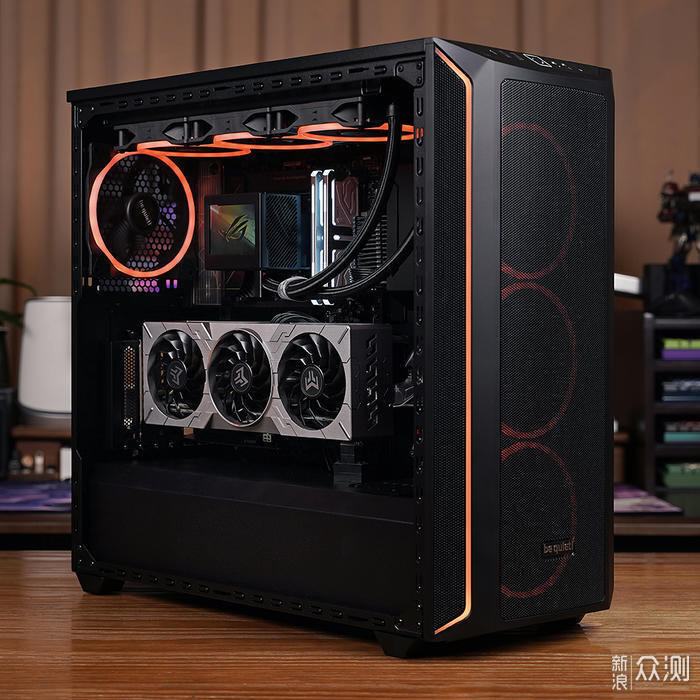 be quiet! Base 800 机箱装机展示_新浪众测