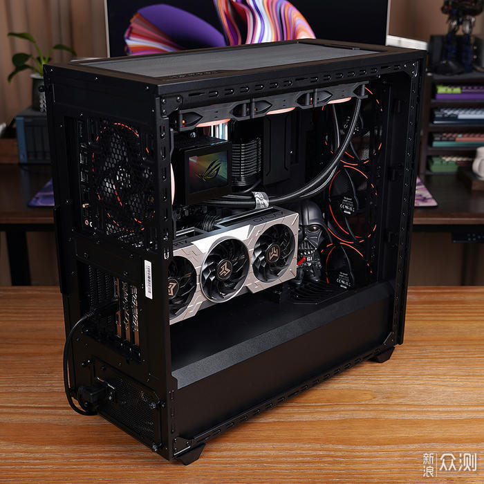 be quiet! Base 800 机箱装机展示_新浪众测