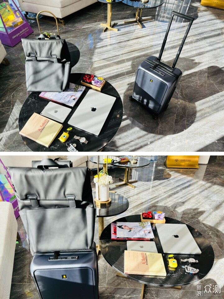 背包+行李箱乃绝配！地平线8号长久“箱”伴~_新浪众测