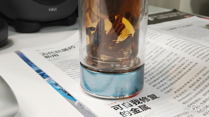 冬季办公室喝茶还是玻璃杯好：希诺抗菌杯分享_新浪众测