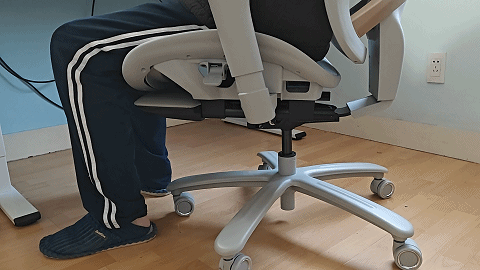 躺着最舒服,免费试用的人体工学椅恒林孤勇者_新浪众测