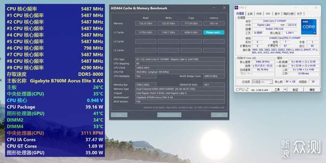 白色主题海景房搭配全白主板技嘉 B760M 冰雕X_新浪众测