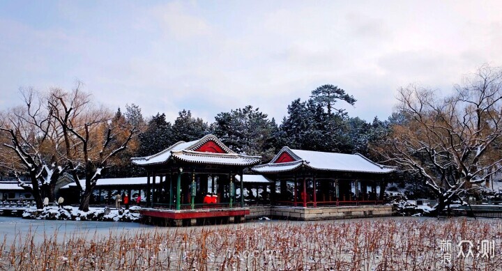 投石问路：用iQOO12手机摄影记录谐趣园雪景_新浪众测