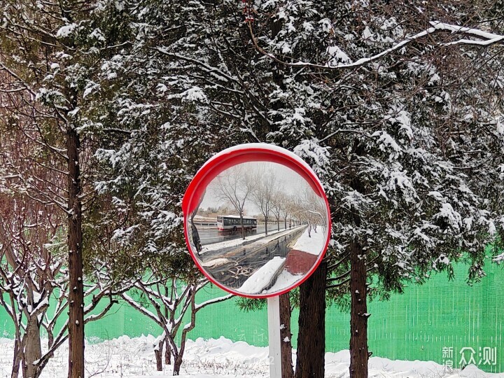 投石问路：用iQOO12手机摄影记录谐趣园雪景_新浪众测