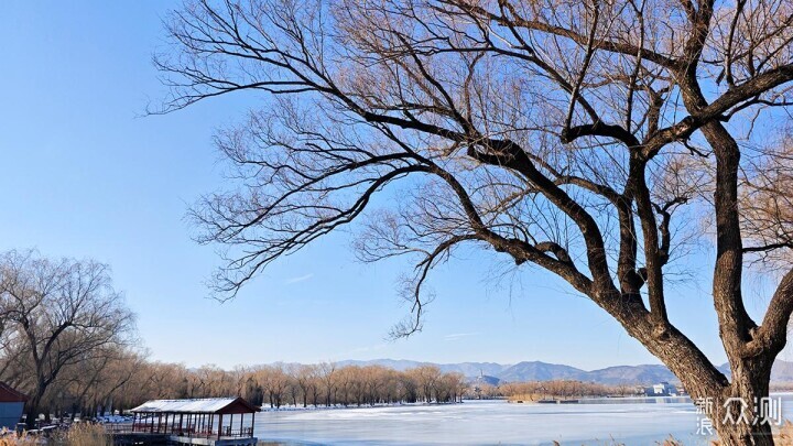 用iqoo12手机摄影记录冬季颐和园西堤的美景