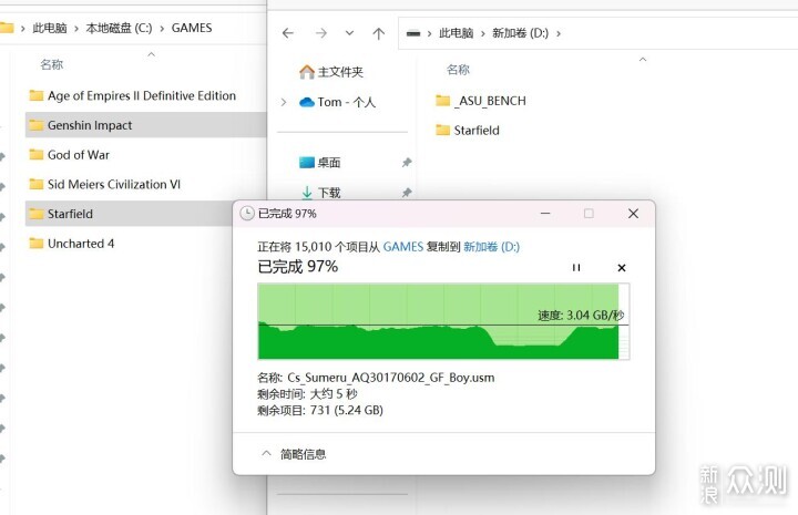 4TB SSD 硬核之选 佰维NV7400固态硬盘评测_新浪众测