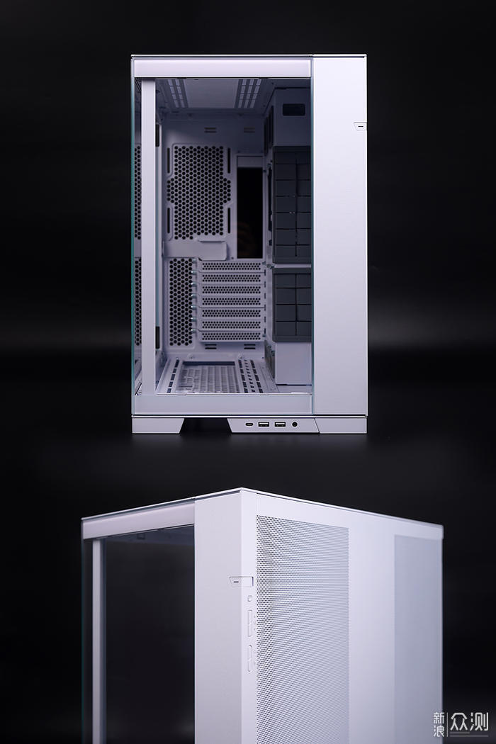 联力O11D EVO RGB + TL LCD 积木风扇装机展示_新浪众测