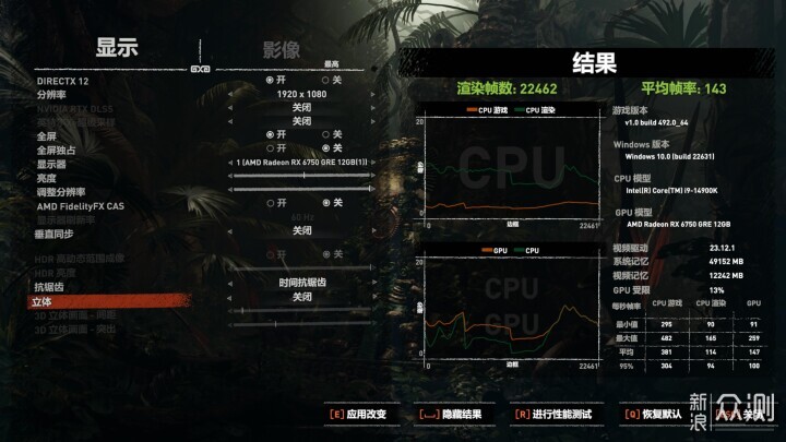 蓝宝石RX 6750GRE 12G黑钻vs 4060对比评测_新浪众测