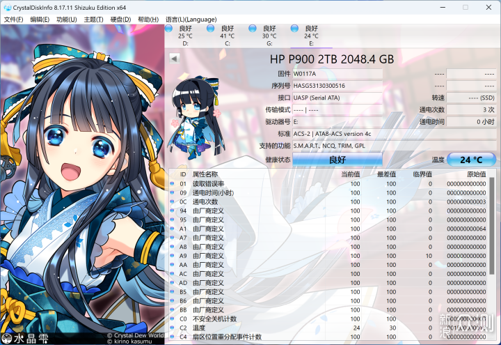 惠普 HP P900 2TB _新浪众测