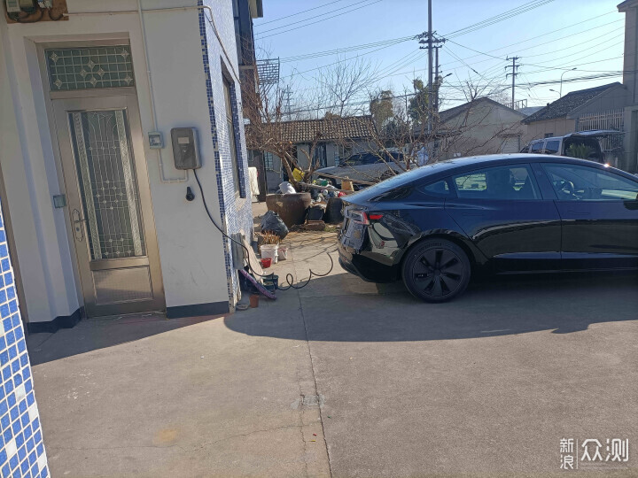 特斯拉model 3安装普诺得7kw充电桩使用体验_新浪众测