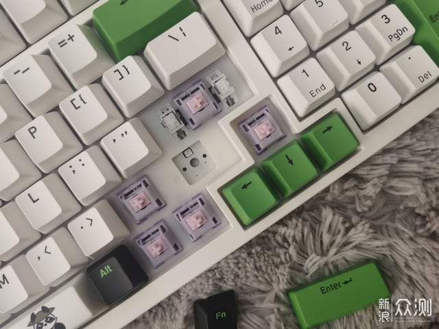 玄派PD98玄熊猫三模键盘，开学季学生党的首选_新浪众测
