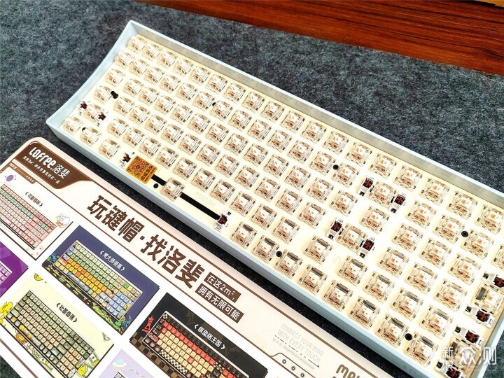 洛斐E903小翘三模机械键盘：精致实用个性百搭_新浪众测