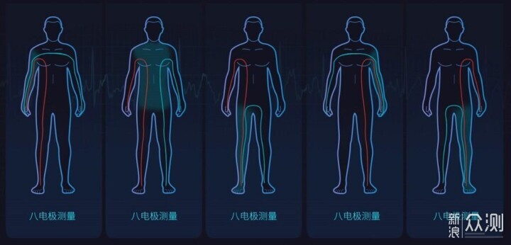 云康宝八电极体脂秤精准测量身体脂肪、肌肉量_新浪众测