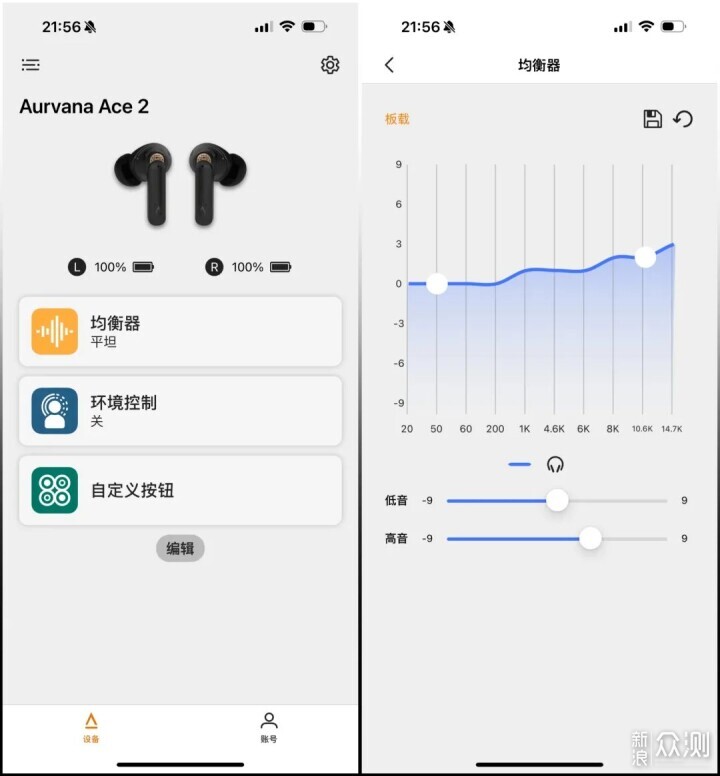 音质秒杀AirPods Pro2？创新Aurvana Ace2对比_新浪众测