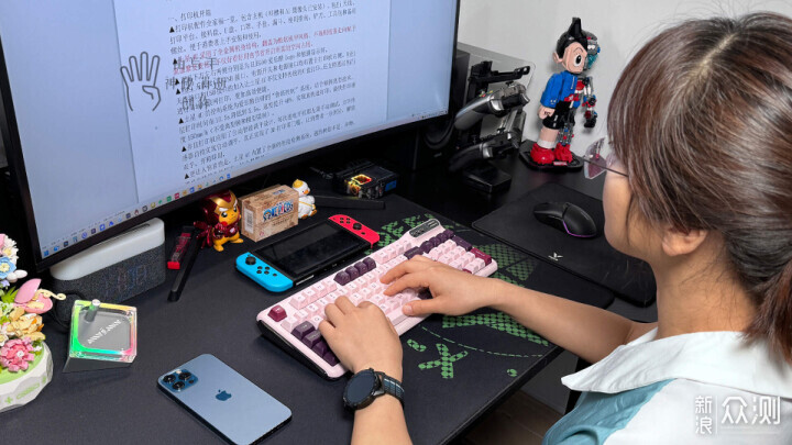 珂芝Z98机械键盘AI版，智能化创作风潮引领者_新浪众测