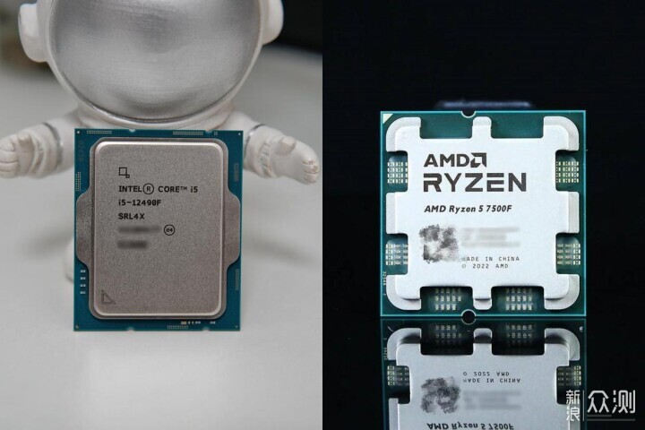 Intel酷睿i5 12490F VS AMD锐龙5 7500F_新浪众测