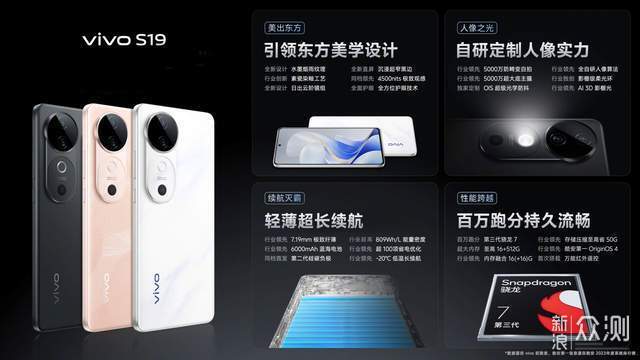 vivo S19系列：影棚全焦段人像+轻薄续航灭霸_新浪众测