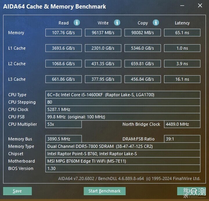 宏碁掠夺者Hermes DDR5 6400超频实测_新浪众测