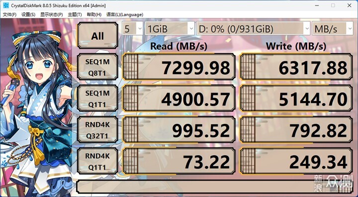 佰维NV7200 1TB SSD评测：PCIe4.0极速性能_新浪众测