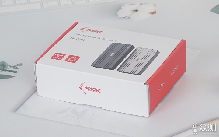 SSK飚王USB4硬盘盒：高效存储首选！_新浪众测