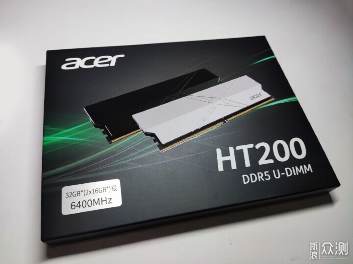 Acer HT200 DDR5主打电竞的高频内存性能如何_新浪众测