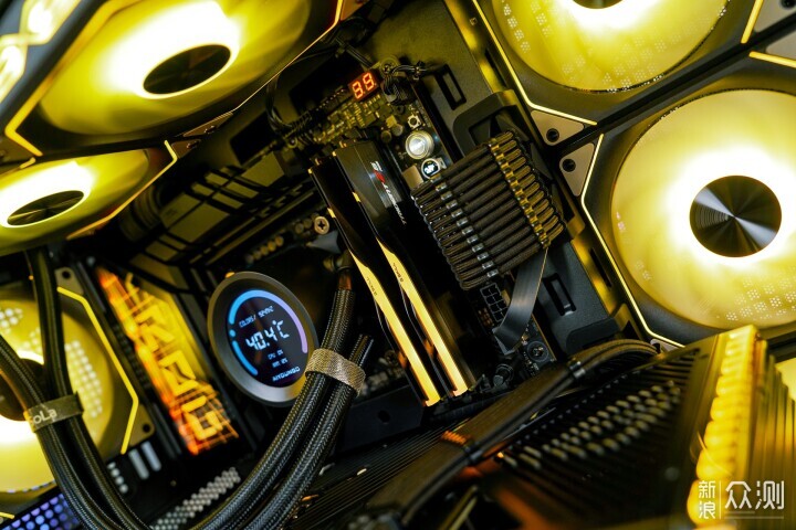 I7 14700K+ROG4070Ti S黄黑配高性能主机分享_新浪众测