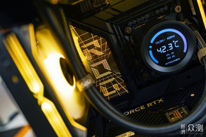 I7 14700K+ROG4070Ti S黄黑配高性能主机分享_新浪众测