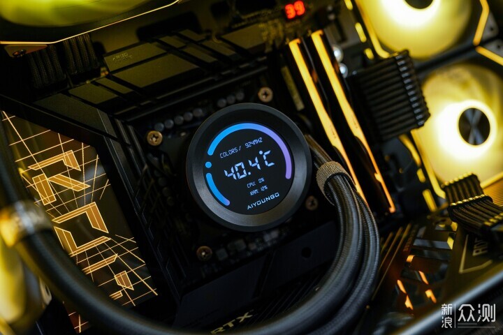 I7 14700K+ROG4070Ti S黄黑配高性能主机分享_新浪众测