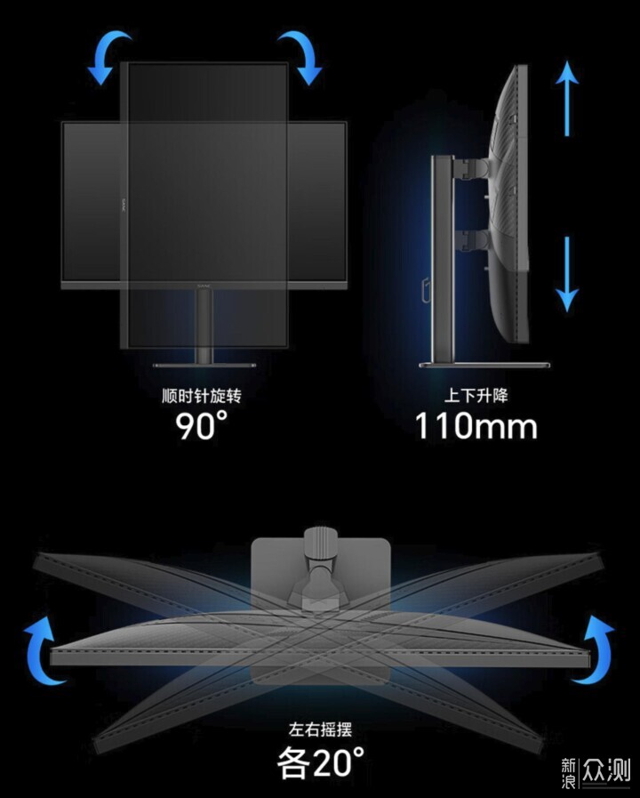 千元级240Hz 2K电竞显示器 SANC G73值不值？_新浪众测