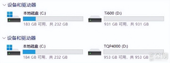 固态硬盘怎么选？致态Ti600对比腾隐TQP4000_新浪众测