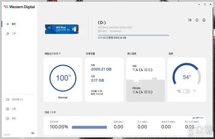 西部数据 WD Blue SN5000 NVMe SSD 2TB 简测_新浪众测