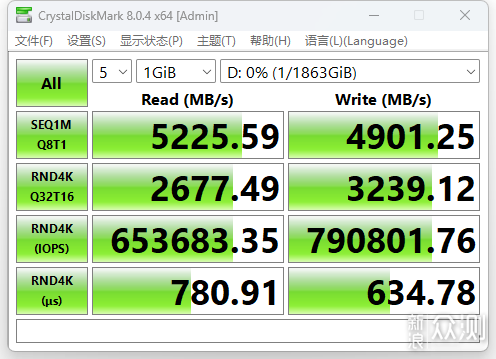 西部数据 WD Blue SN5000 NVMe SSD 2TB 简测_新浪众测