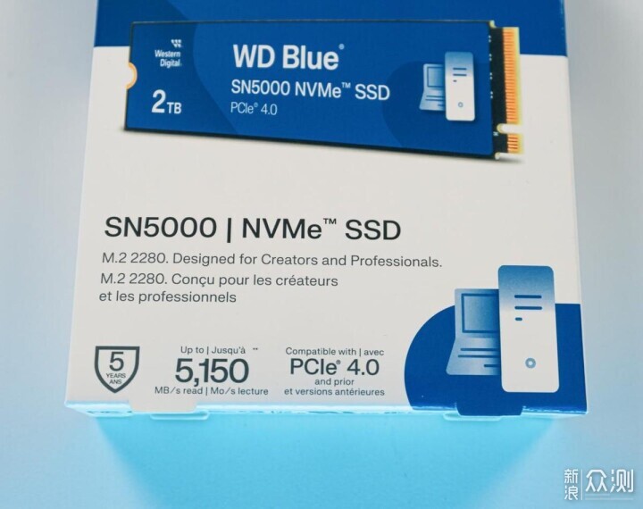 什么?固态硬盘也Ai?WD Blue SN5000非常规测评_新浪众测