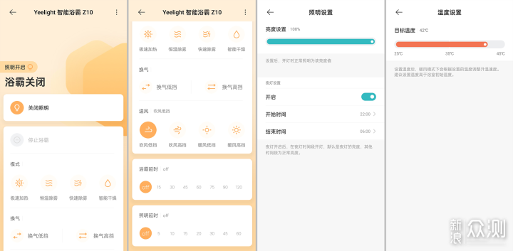可暖风与换气同开,Yeelight易来浴霸Z10_新浪众测