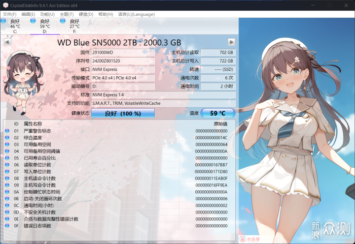 “蓝盘”新成员加入：WD Blue SN5000 _新浪众测