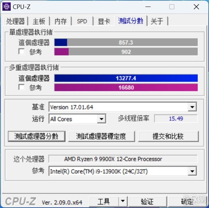 单核全超越，14900K PK 9900X对比实测！_新浪众测