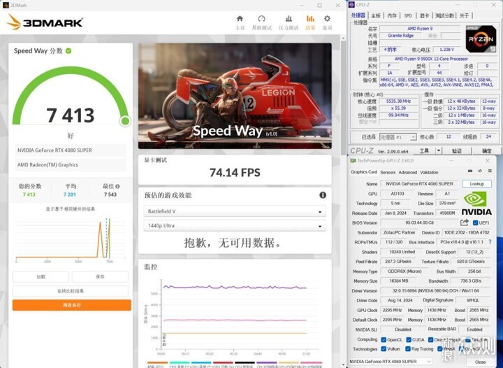 单核全超越，14900K PK 9900X对比实测！_新浪众测