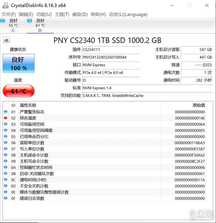 旗舰能打——配置升级优选PNY CS2340_新浪众测